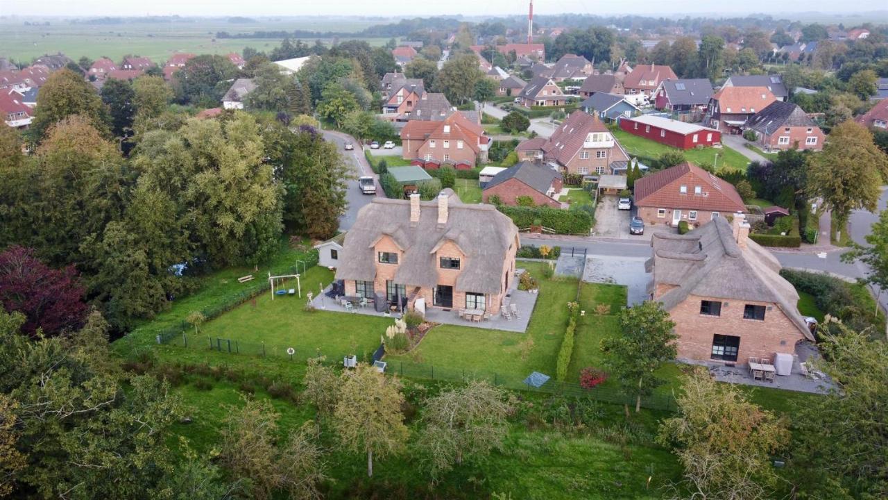 Вилла Reetdachhaus Nordstern Гардинг Экстерьер фото