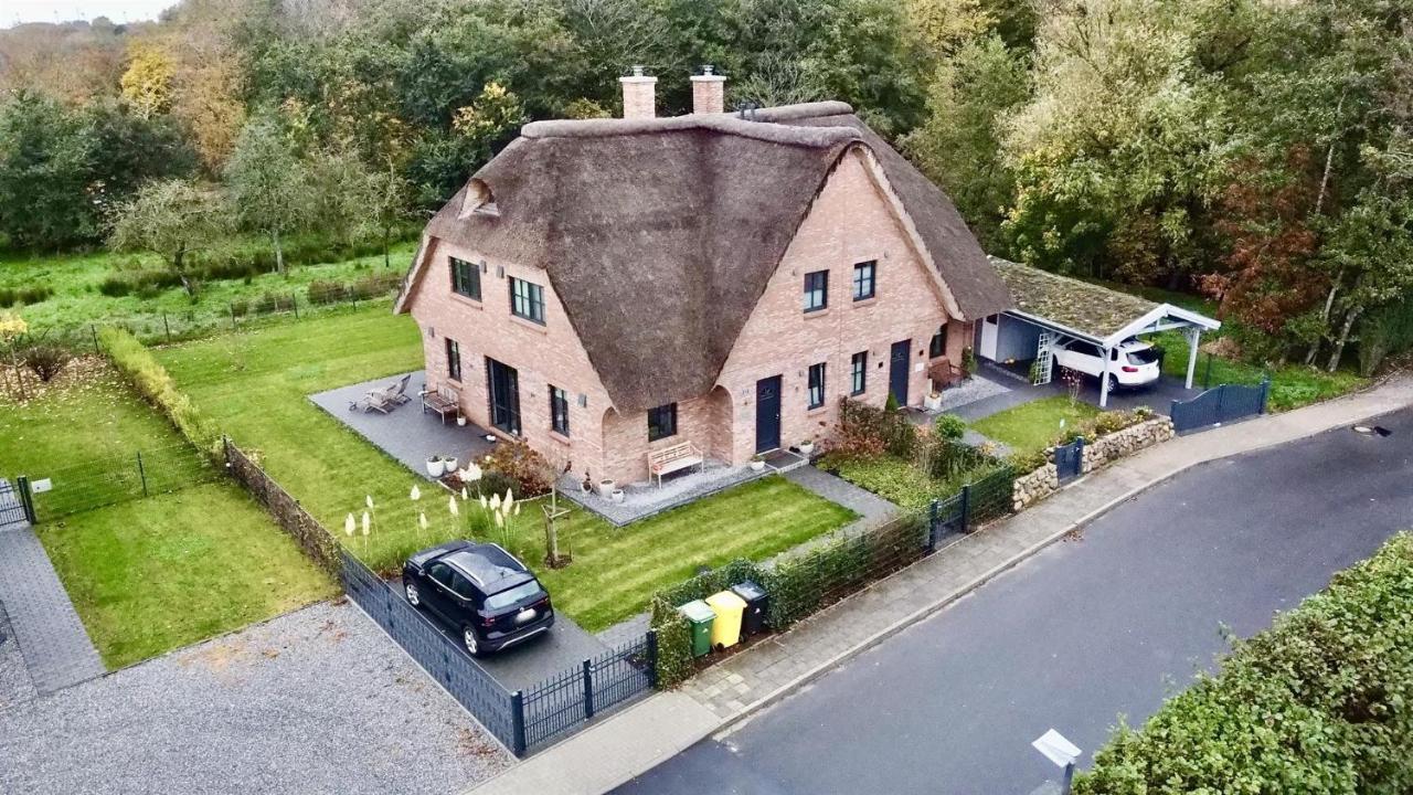 Вилла Reetdachhaus Nordstern Гардинг Экстерьер фото